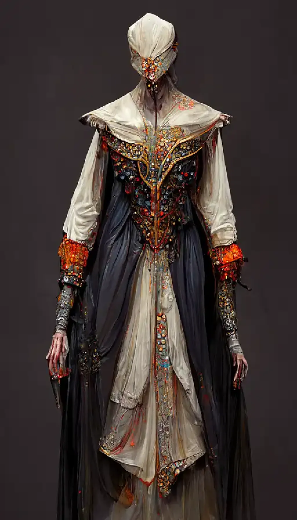 costume design Arcane ar 91【Midjourney中国】