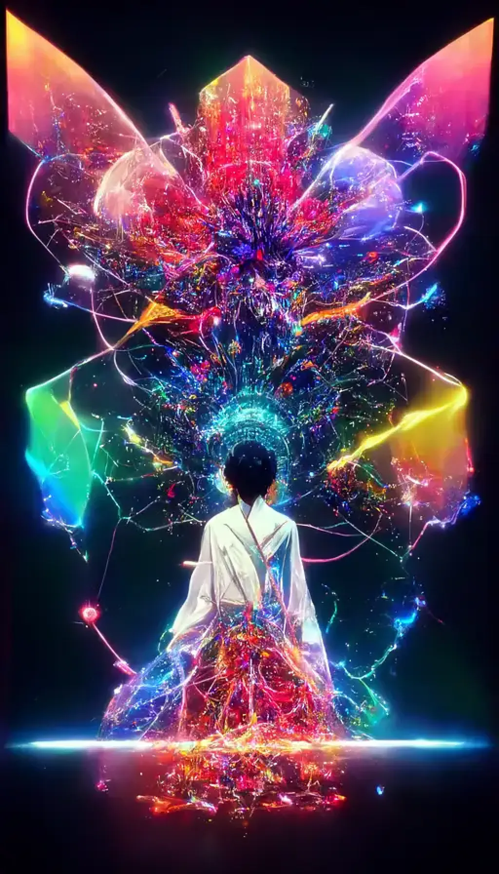 80s anime dmt artificial intel midjourney 